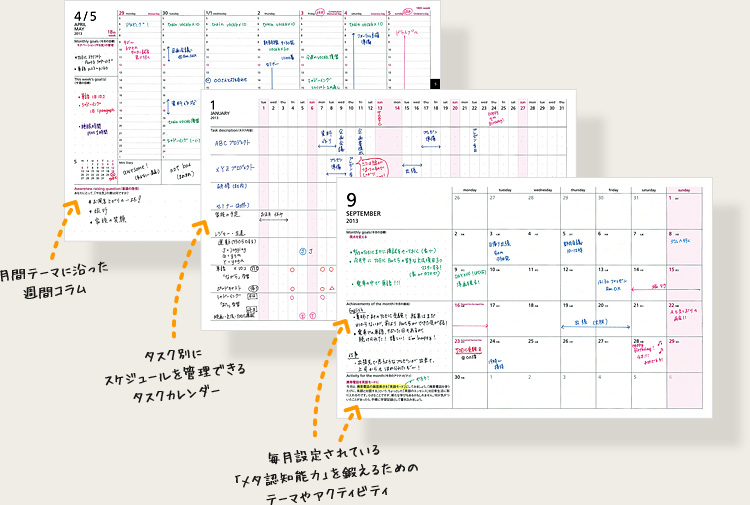 スケジュール 帳 手帳 安い 英語